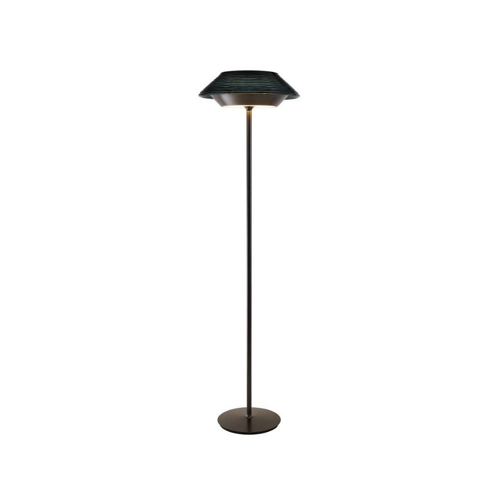 Lámpara de pie Plato 1x18W 3000K 120V on-off  ∅45*H160 Gris