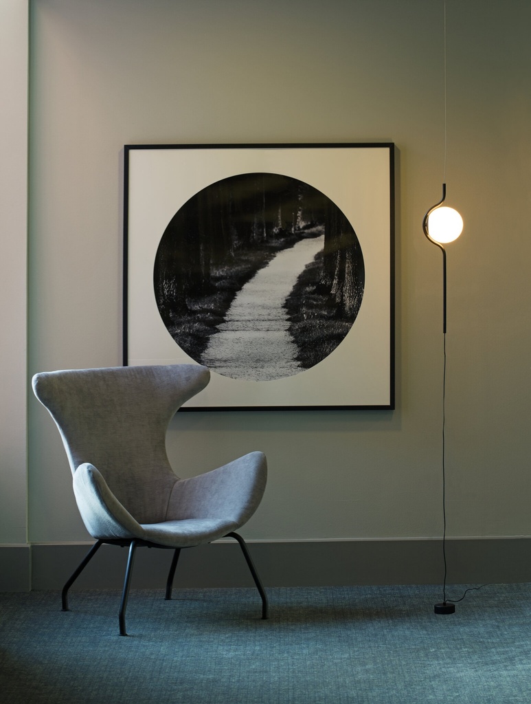 Lámpara de pie/colgante Le Vita dorada led 6W 2700K