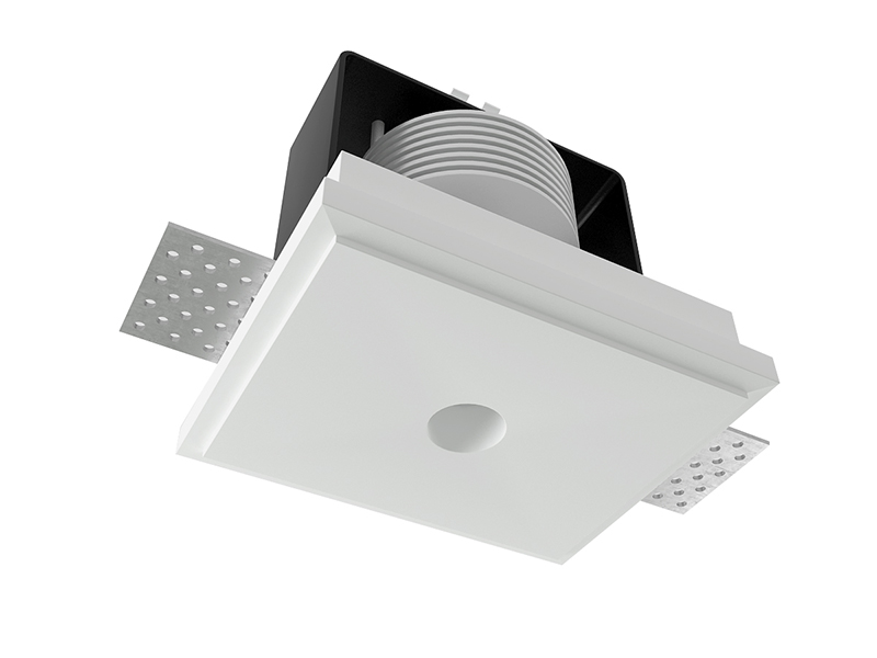 Lámpara empotrable downlight "yeso" Led 8.5W 3000K 100-270V 12.5x10x13cm