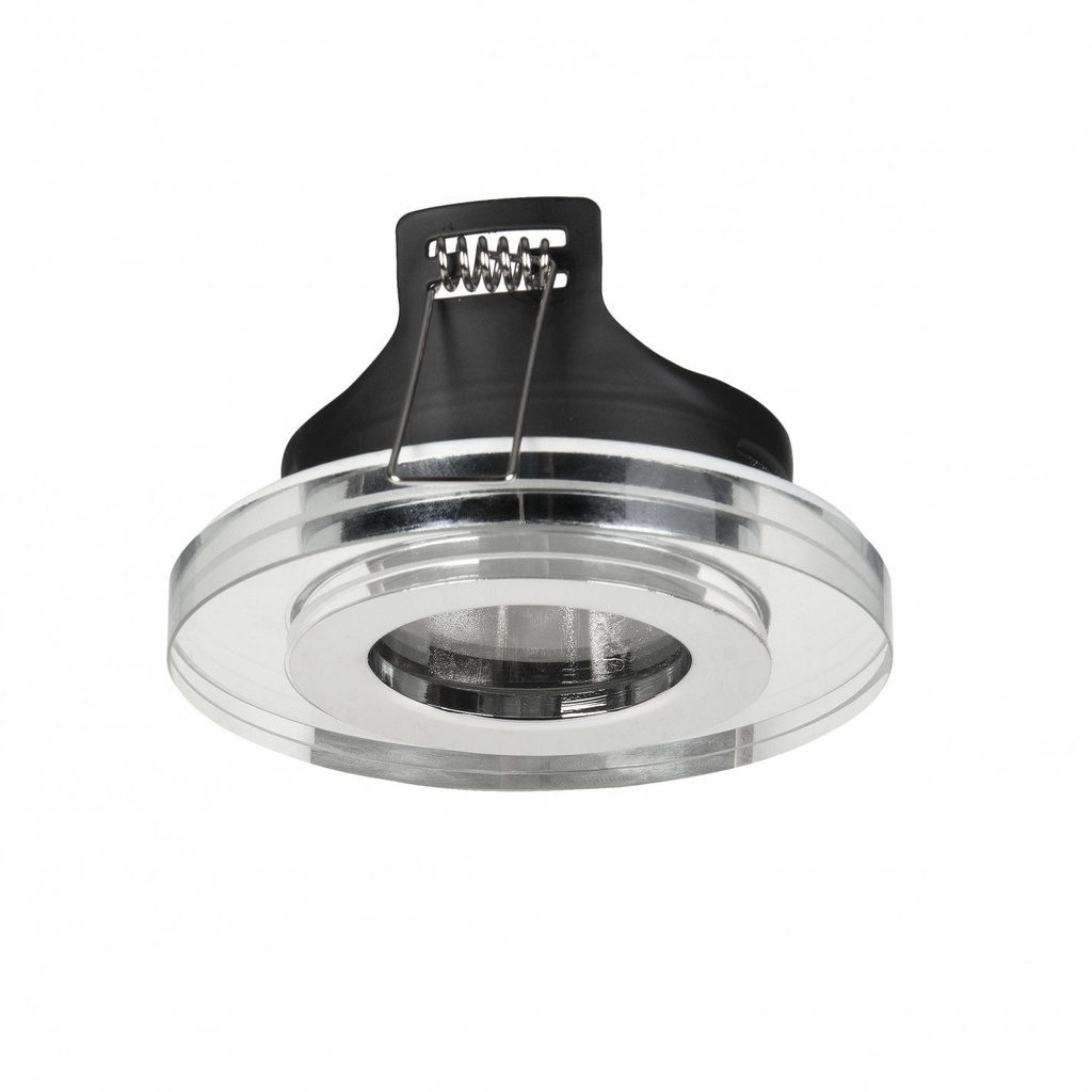 Lampara empotrable downlight IP65 Rame GU10 cromado