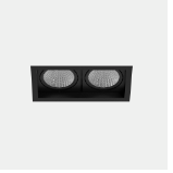 Lámpara empotrable downlight Multidir Trim Big GU10 negra