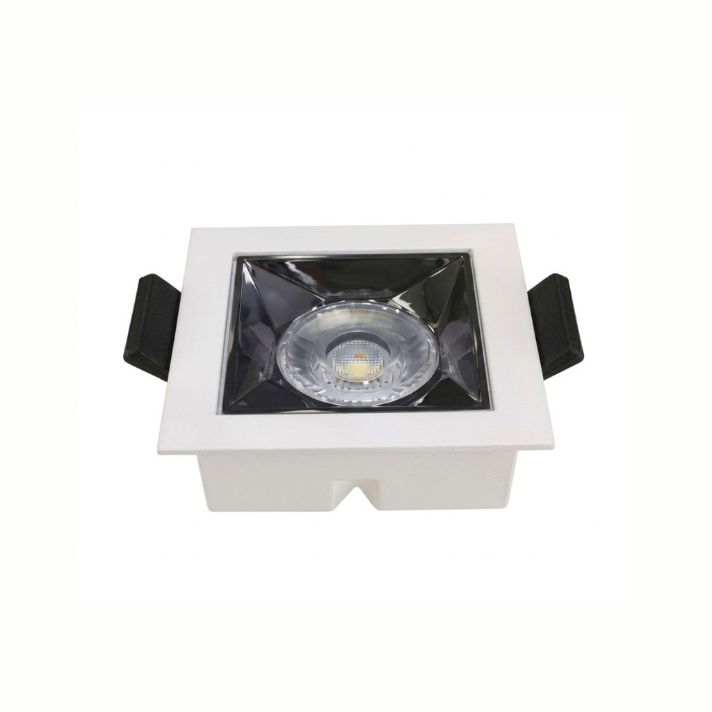 Lampara Empotrada cuadrada fija led 1x2W 100-277V DLBAR