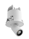 Lámpara empotrada dirigible redonda ф50mm 3W CRI90 30° con driver on-off 120V TE-FSL