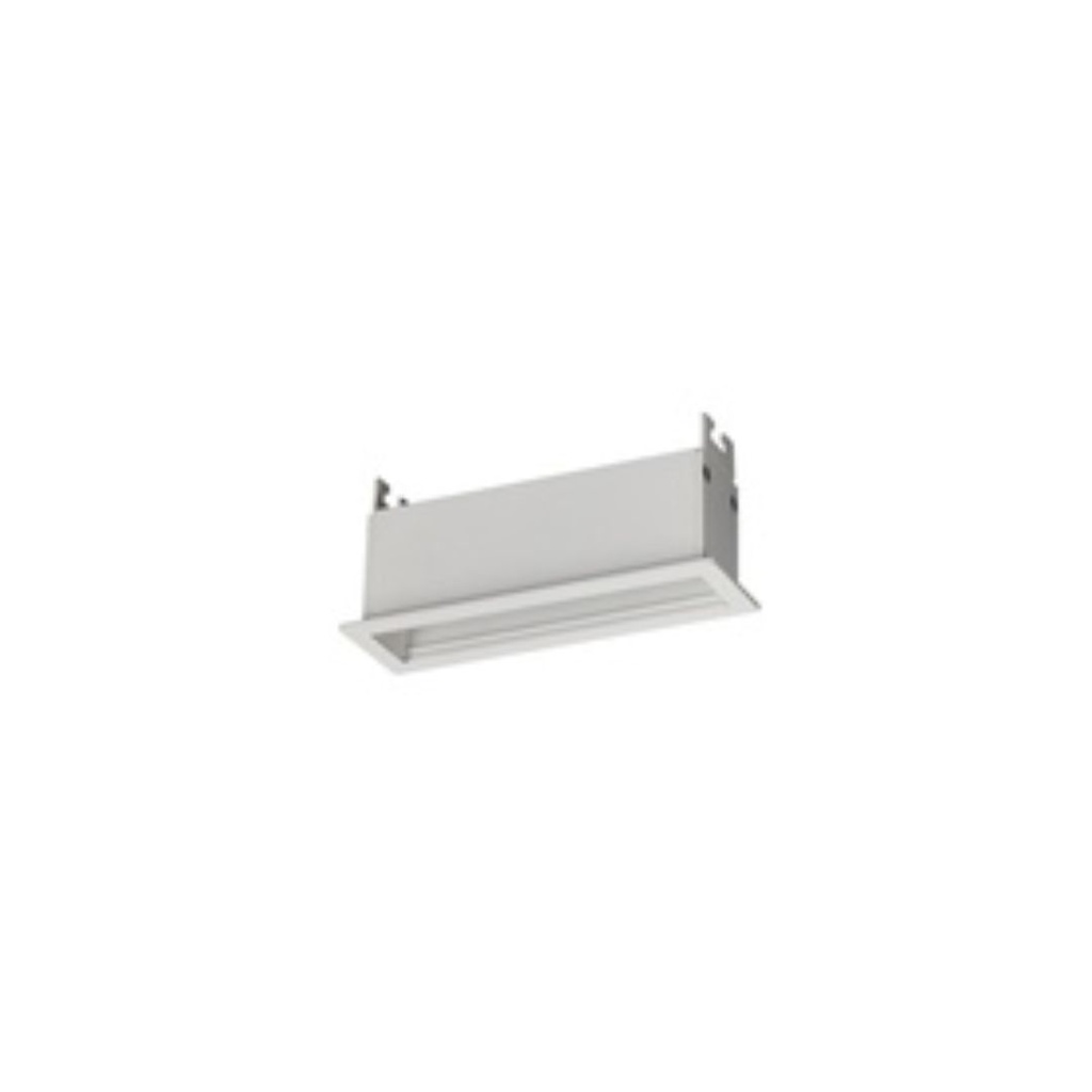 Lámpara empotrada downlight 144x44x63mm hueco 135x35mm 6x1.5W 3000K CRI90 50° con driver triac 120V
