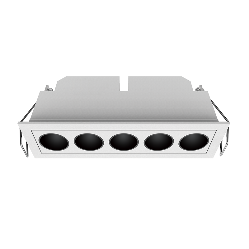 Lámpara empotrada downlight 150x45mm 13W 850lm 3000K CRI90 40° con driver 0-10V 100-250V TE-FGL05