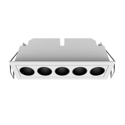 [TE-FGL05-3K-40-WHD0] Lámpara empotrada downlight 150x45mm 13W 850lm 3000K CRI90 40° con driver 0-10V 100-250V TE-FGL05 (0-10V, Blanco)