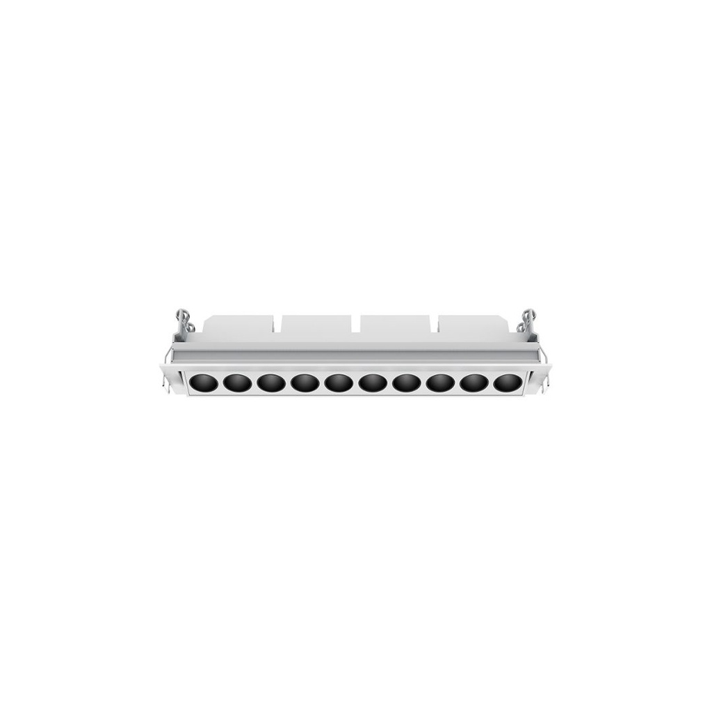 Lámpara empotrada downlight 285x45mm 24W 1600lm 3000K CRI90 40° con driver 0-10V 100-250V TE-FGL10