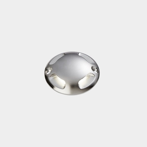[LC-55-E001-CA-CL] Lámpara empotrada en piso uplighting IP65 Pixel 1 Window LED 3.4W AISI 316 10lm (3000K, Acero)