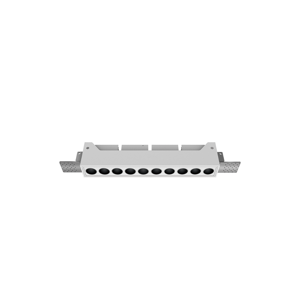 Lampara empotrada sin marco downlight 285x44mm 24W 1600lm 3000K CRI90 40° con driver 0-10V 100-250V TE-FGT10