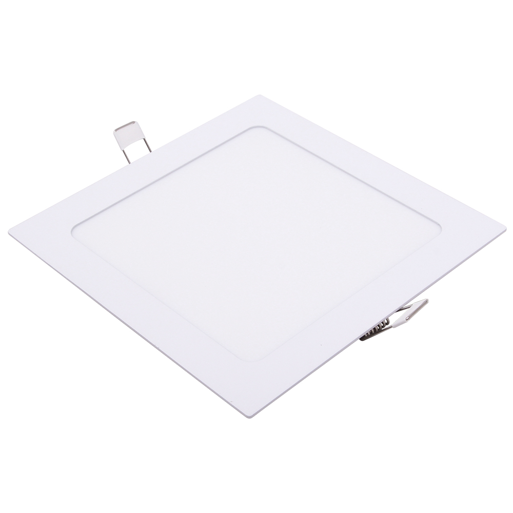Panel empotrable cuadrado 225*225*12mm 18W 1620lm 4000K atenuable Triac 85-265V KD