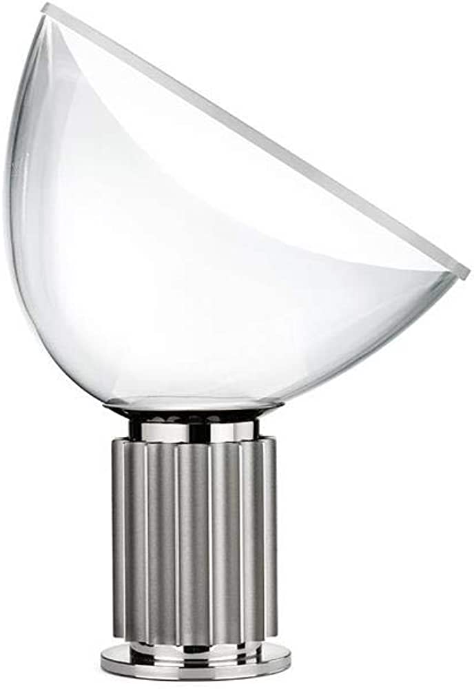 Lámpara de mesa Taccia Small Led plata