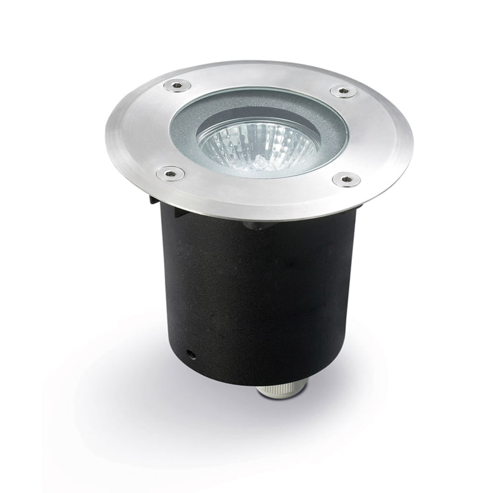 Lámpara empotrable en piso Gea Round GU10 50W IP65/IP67