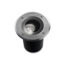 Lámpara para empotrar en piso GEA redonda dirigible 1x50W GU10