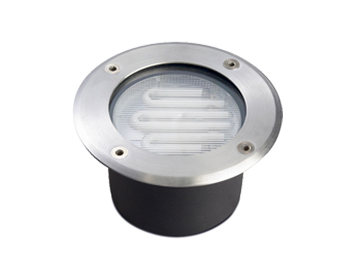Lampara para empotrar en piso Gea dirigible GX53 9W Fluorescente