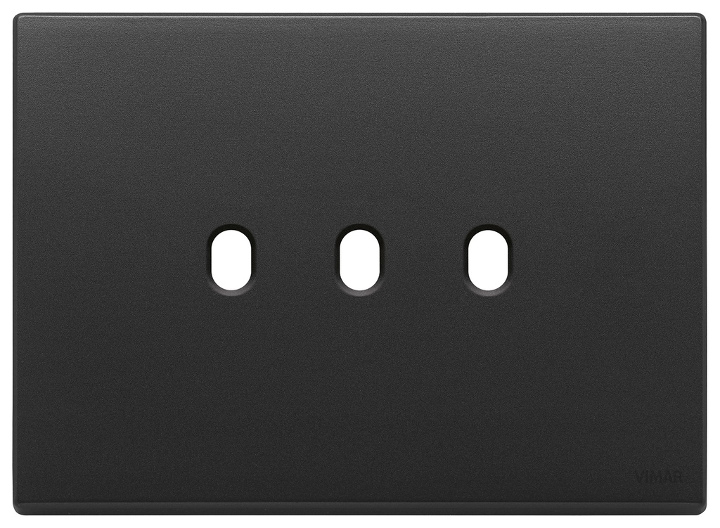 Placa Eikon Vintage (3M x 3 huecos) -Vimar