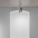 Plafón Tubes 3 2700K blanca y dorada 110-240V