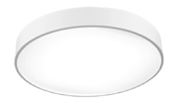 Plafón redondo luz directa Led 120V 3661 difusor opal 3000K/4000K atenuable triac