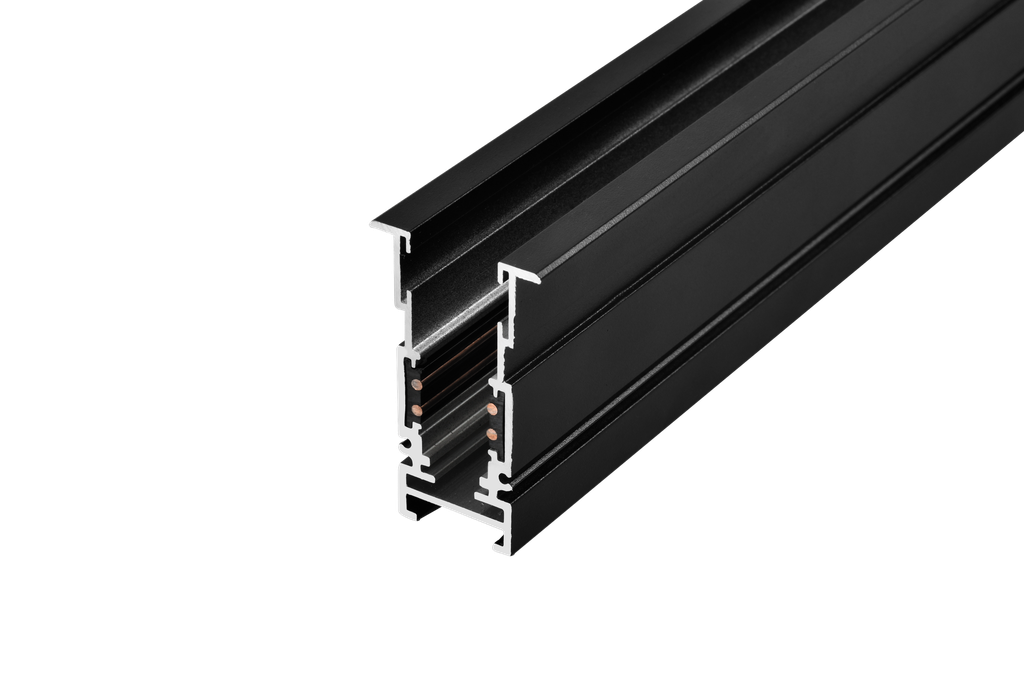 Riel magnético 15mm 48V empotrable  con marco M15