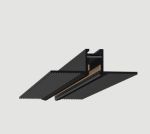 Riel magnético 5.8mm 24V empotrable sin marco negro