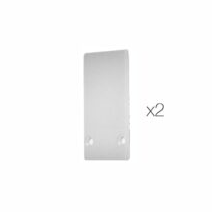 [TE-NCP01-WH] Set de tapas terminales para riel 48V NSL (Blanco)