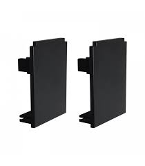 Set de tapas terminales para riel 48V empotrado