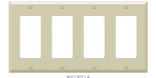 [FH-BS18034-WH] Tapa 4-gang sin tornillos