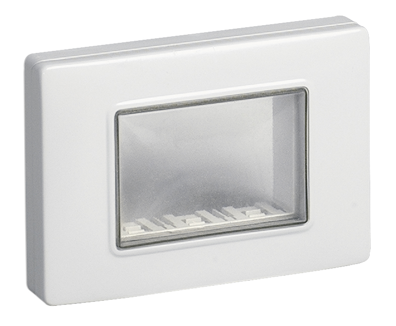 Tapa Superficial IP55 (Plana-Eikon) con Tornillos -Vimar