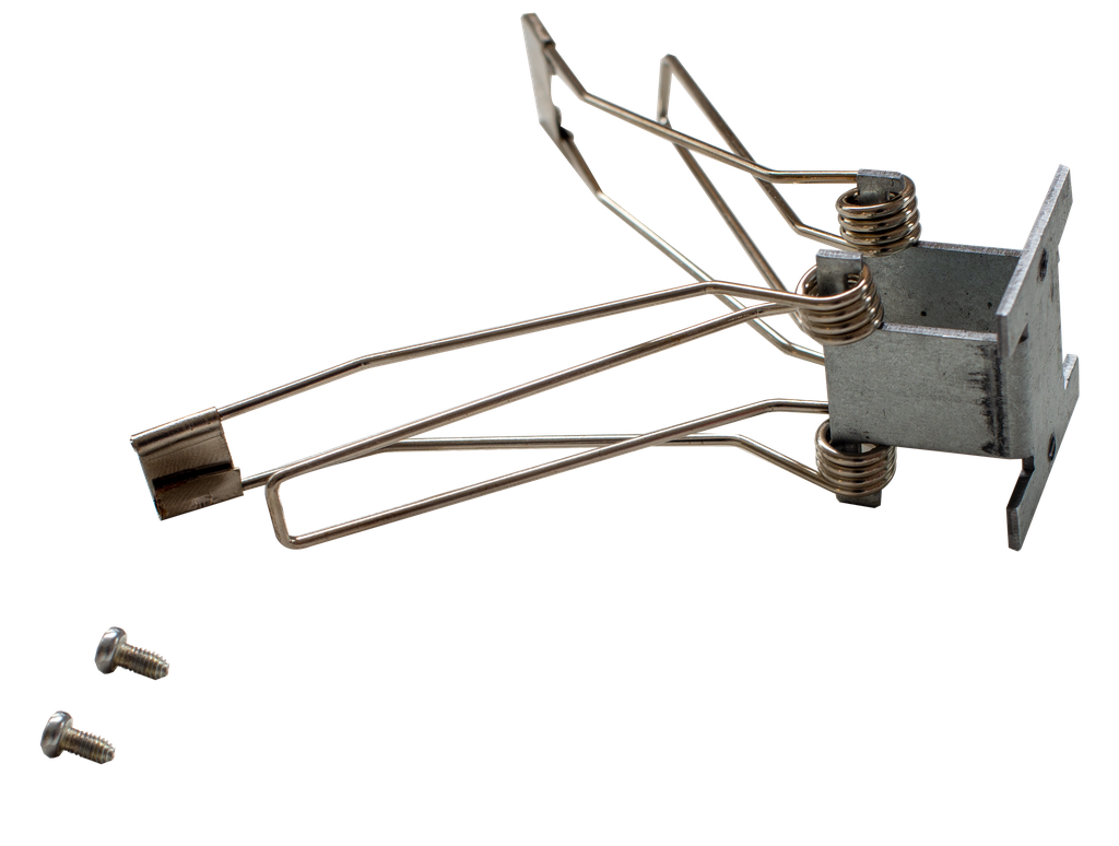 Resortes de fijación para riel magnético 15mm empotrable con marco M15