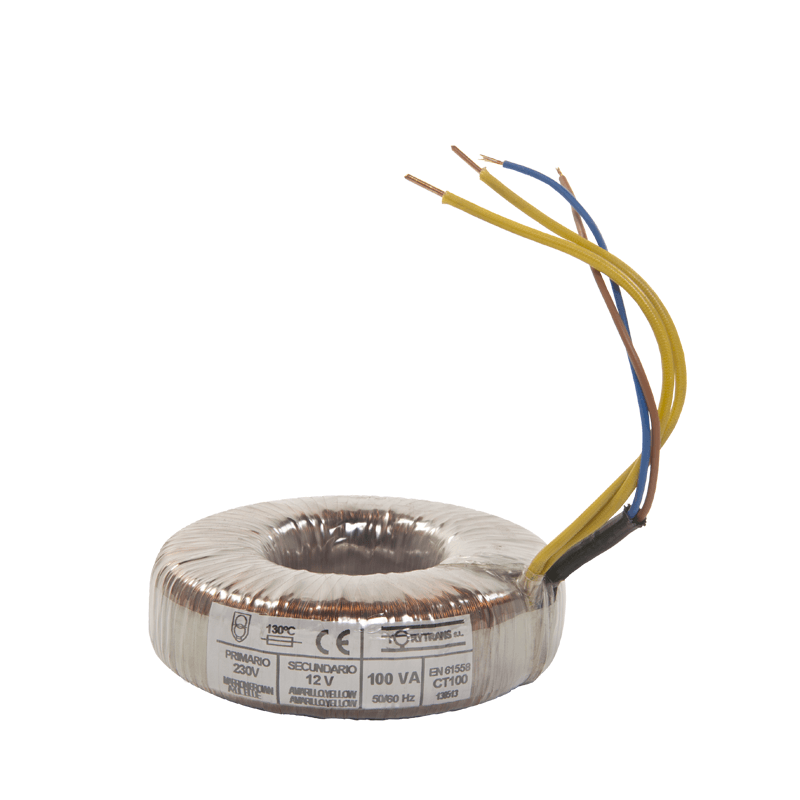 Transformador toroidal 120-12V 100VA