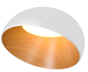 Plafón redondo luz directa Led 120V 5610X difusor opal 3000K/4000K atenuable triac