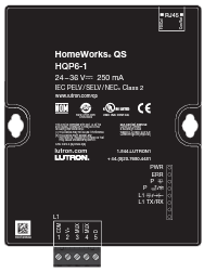 Procesador HomeWorks QSP6 (1-link)