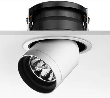 Reflector Pure 1 para riel negro phosphor Led 17W Wide Flood 3000K CRI98