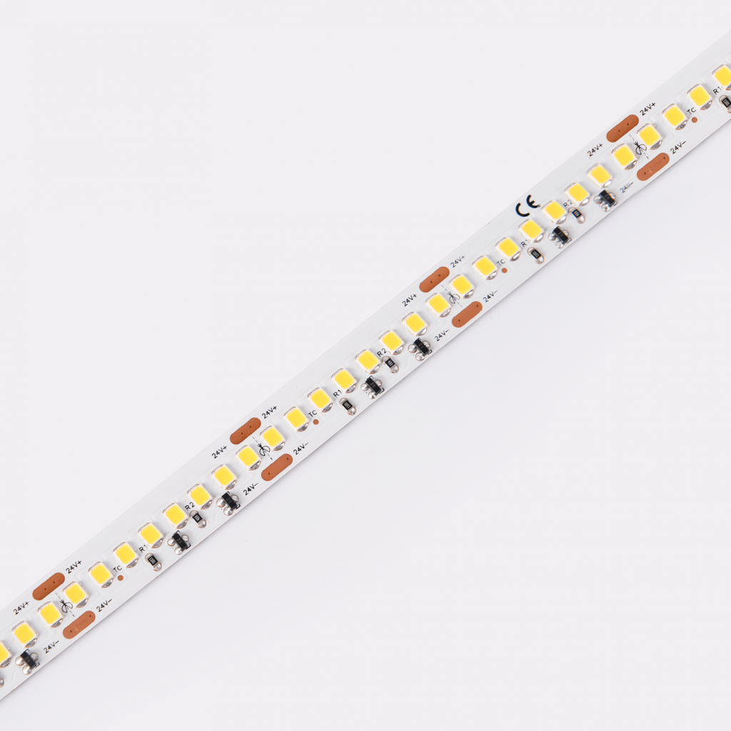Cinta de led (rollo de 5m) con 192 leds/m 24V 28,8W/m 3552lm/m CRI80 12mm IP20 atenuable DS8192