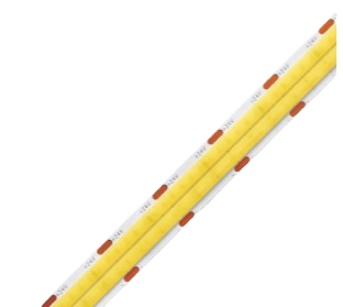 Cinta de led (rollo de 5m) con doble linea de leds contínuos 24V 24W/m 1900lm/m CRI90 12mm IP20 atenuable A5000