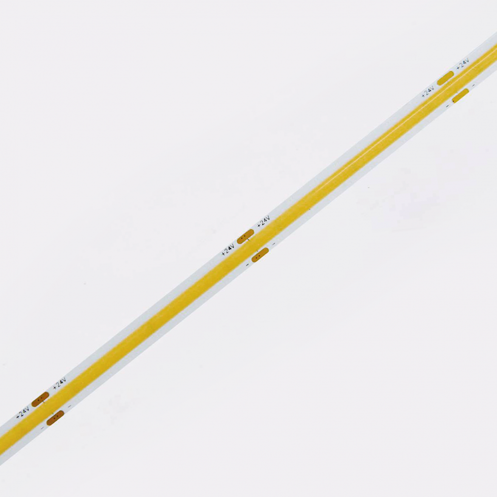 Cinta de led (rollo de 5m) con leds continuos 24V 56W 4150lm 3000K CRI90 8mm IP20 atenuable DF8