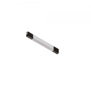 Lampara Incline opal flush 3000K Dali 120-277V CRI 90 negra