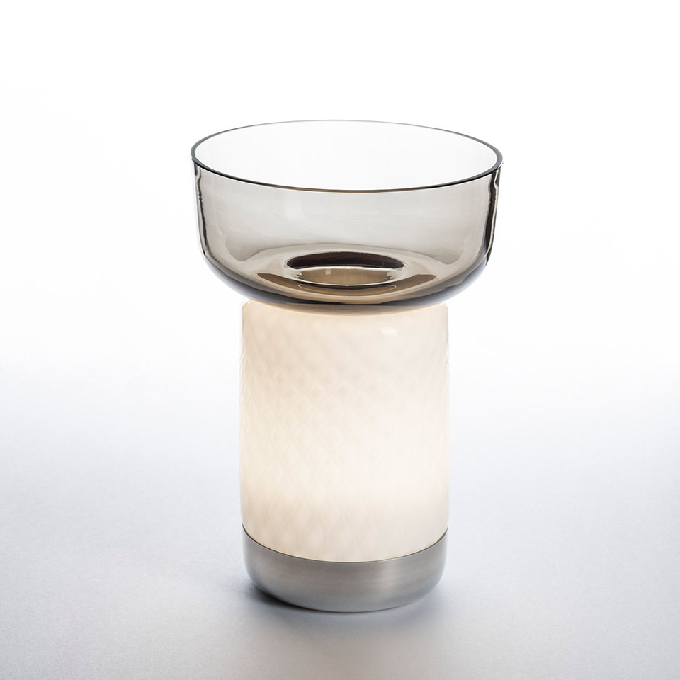 Cuerpo Bonta Led 2,4W 242lm 2700K + bowl de vidrio
