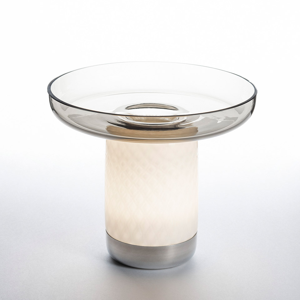 Cuerpo Bonta Led 2,4W 242lm 2700K + plato de vidrio
