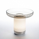 Cuerpo Bonta Led 2,4W 242lm 2700K + plato de vidrio