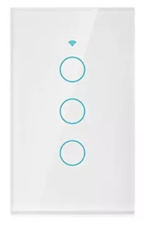 Dimmer Switch touch (110Vac-250Vac/15Aamp/1000Watts/WI-FI 2.4 GHz) Tecnologia TUYA