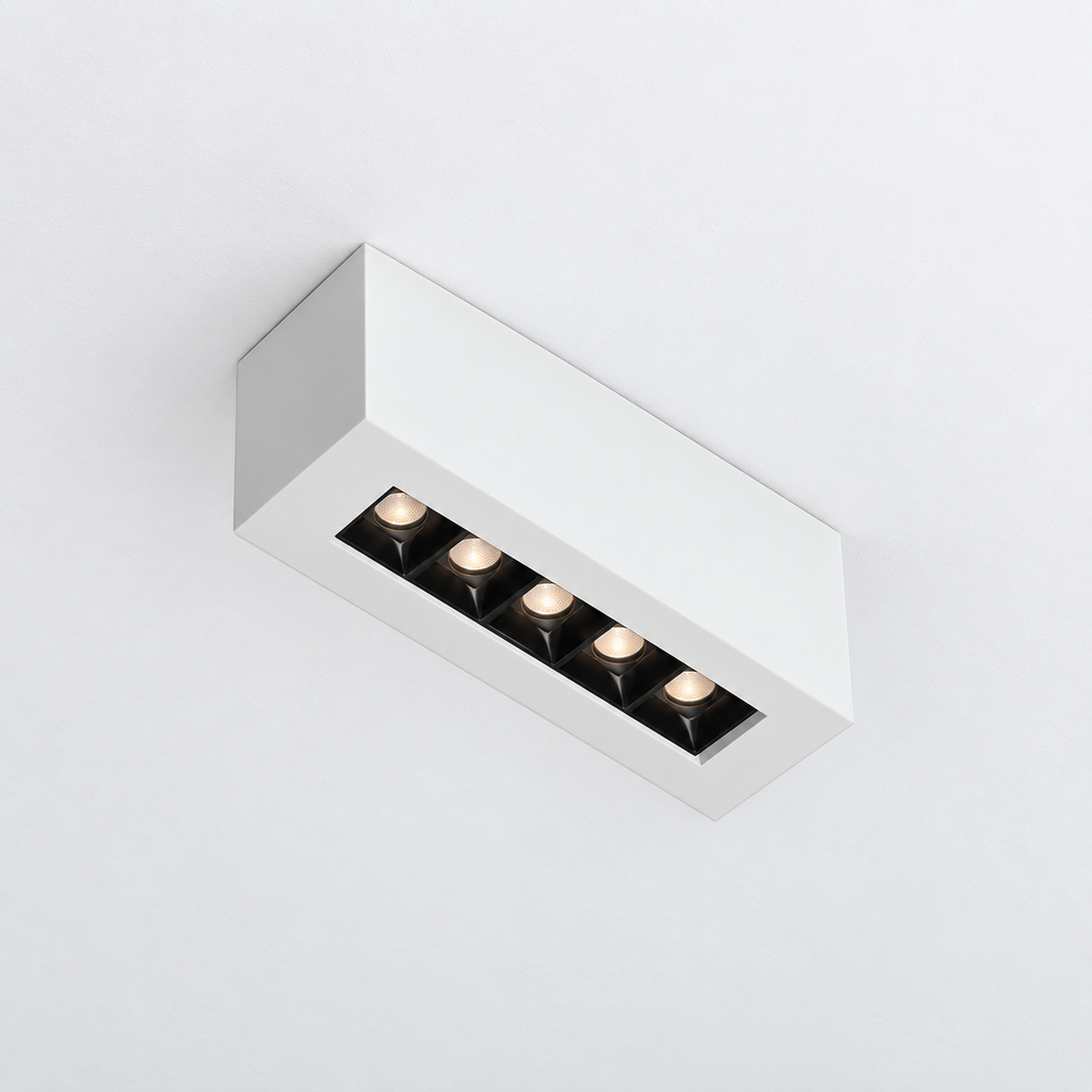 Plafon rectangular "yeso" 19.2x6x7.5cms led 3000K