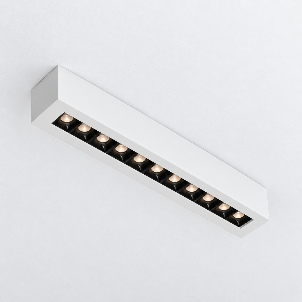 Plafon rectangular "yeso" 32.2x6x7.5cms led 3000K