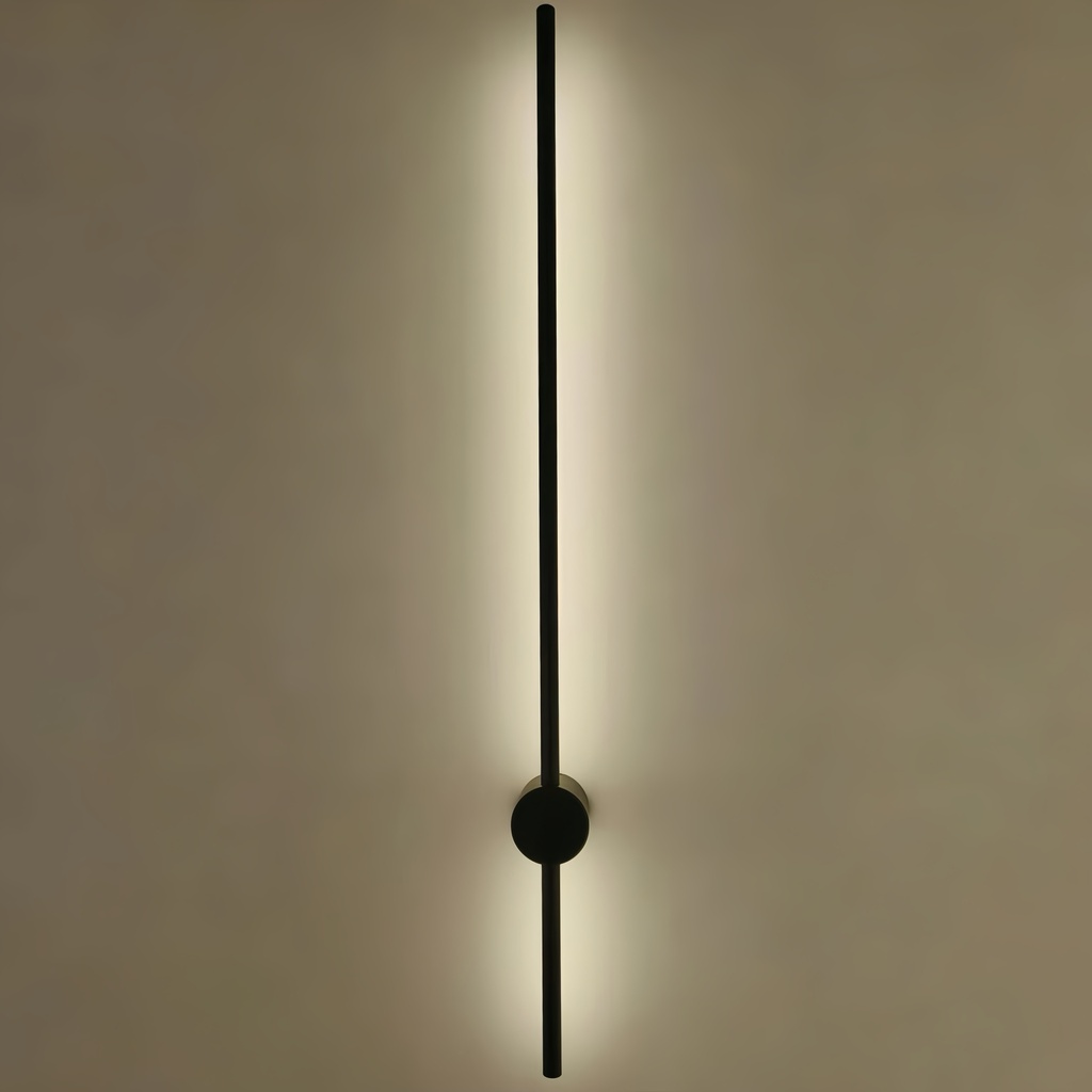 Aplique IP23 lineal luz indirecta base redonda movible 120V