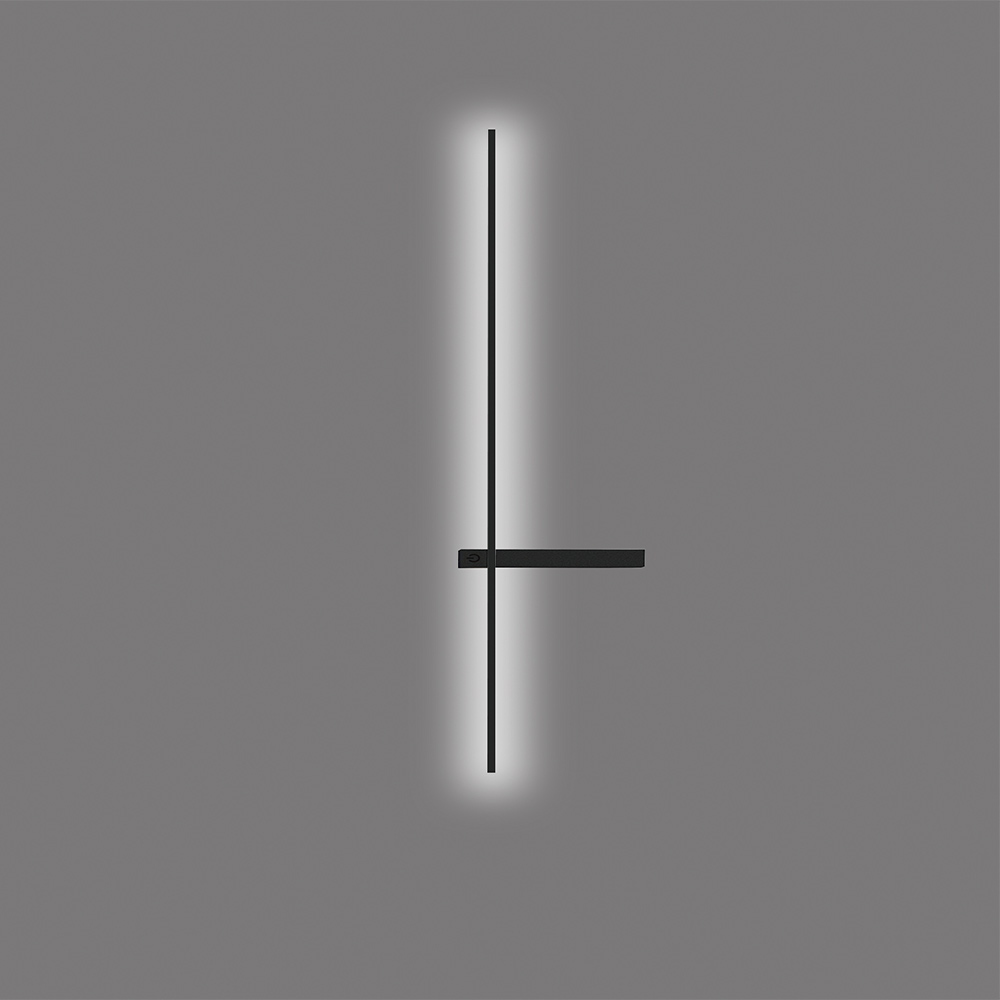 Aplique IP23 lineal luz indirecta base rectangular 120V 