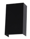 Aplique aluminio luz directa-indirecta rectangular haces de luz variable IP65 150*92*50mm led 10W 1560lm 3000K CRI 80 100-240V