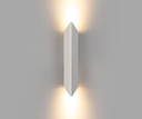 Aplique luz directa-indirecta L71×W55×H325mm led 2x5W 3000K CRI90 120V