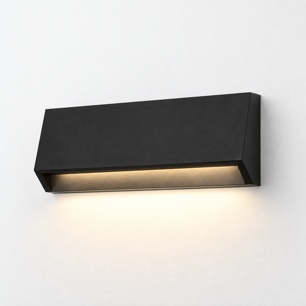 Aplique de senalizacion IP65 Kairo Rectangular pequeno L=100mm Led 1.9W 225lm 2700/3200/4000K con cubiertas intercambiables Blanca, Gris o Negra 100-240V