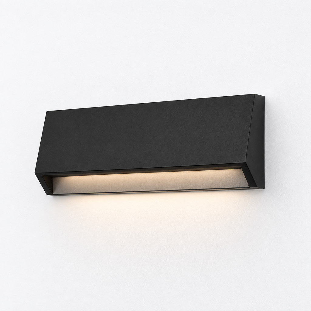 Aplique de senalizacion IP65 Kairo Rectangular grande L=160mm Led 3W 461lm 2700/3200/4000K con cubiertas intercambiables Blanca, Gris o Negra  100-240V
