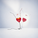 Lampara de Mesa One from the Heart led 9W 2700k