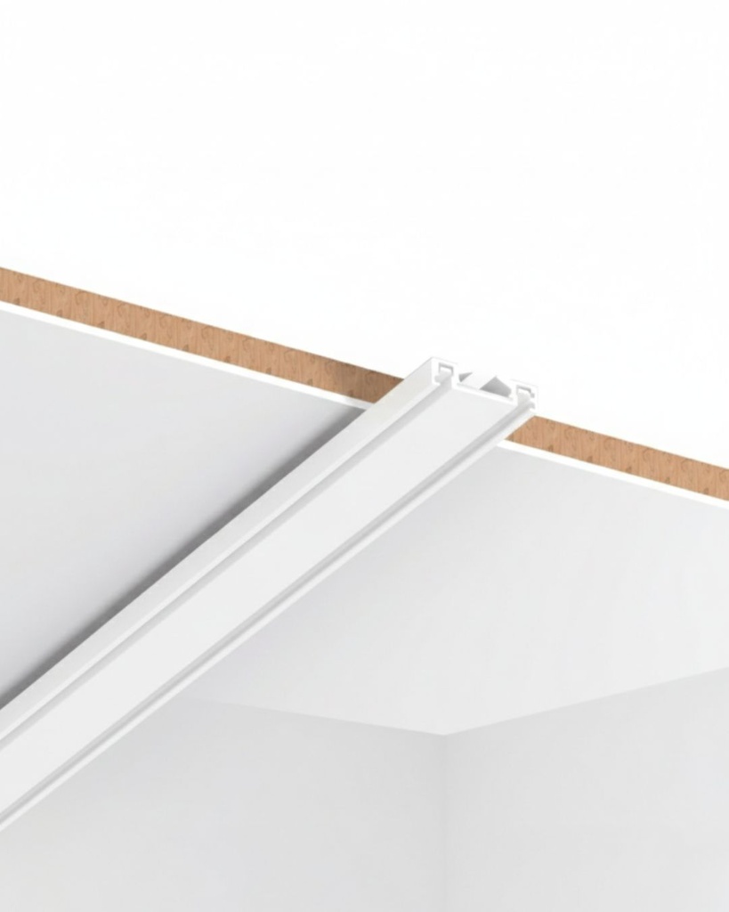 Riel Magnético Superficial Plano